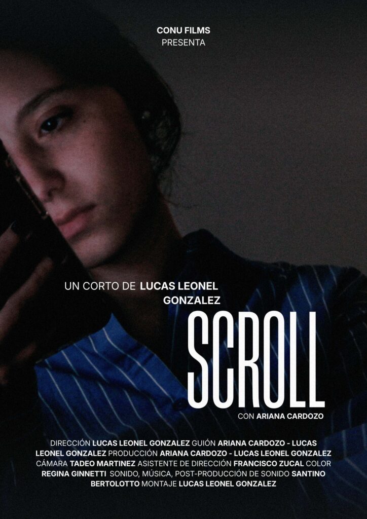 Afiche de "SCROLL"
